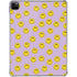 Purple Happy Face Pattern iPad Pro 11in (2024) Clear Case
